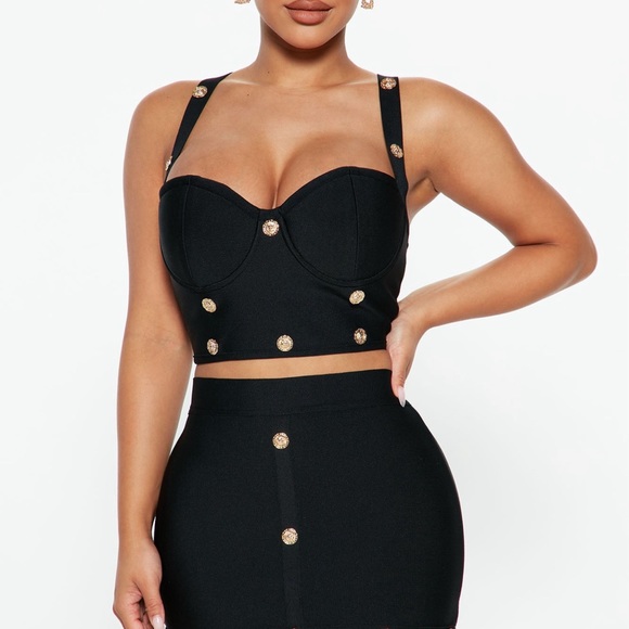 NEW BANDAGE SKIRT SET - Picture 2 of 4